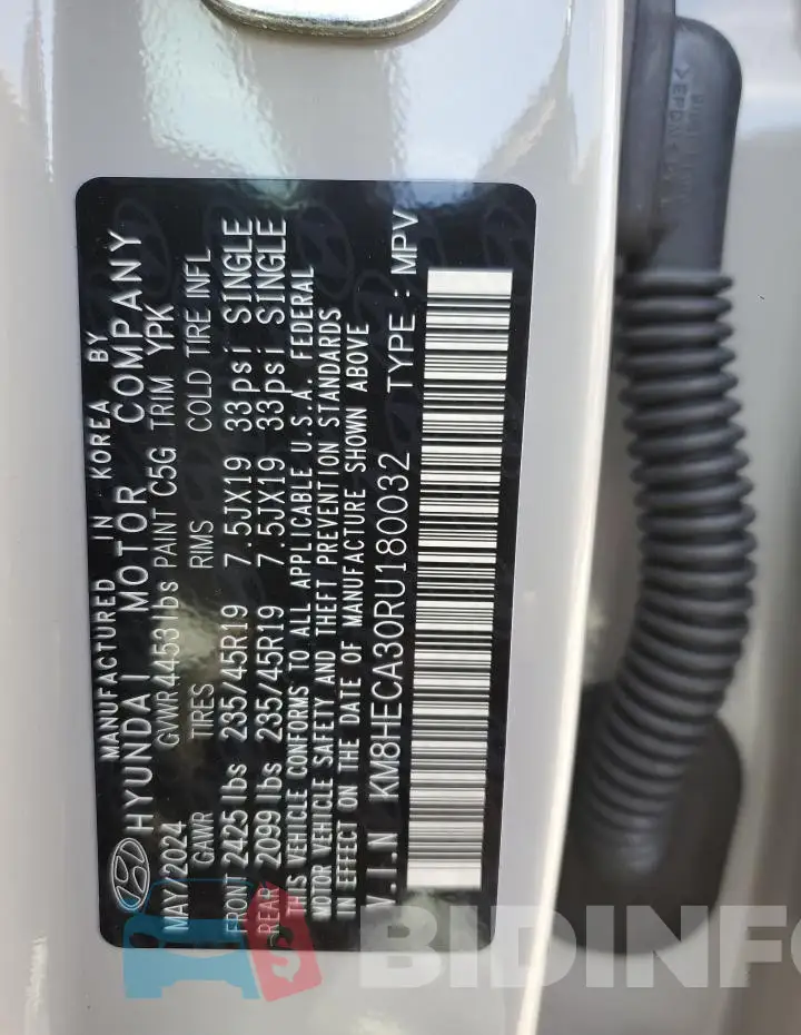 KM8HECA30RU180032 Photo# 14