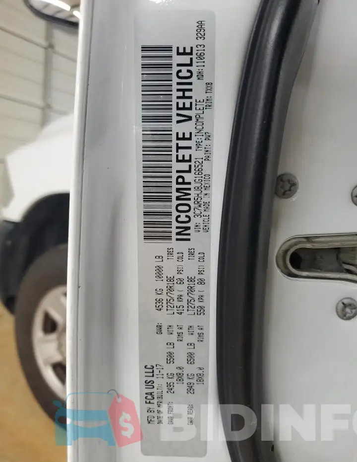 3C7WR5HJ8JG166521 Photo# 12