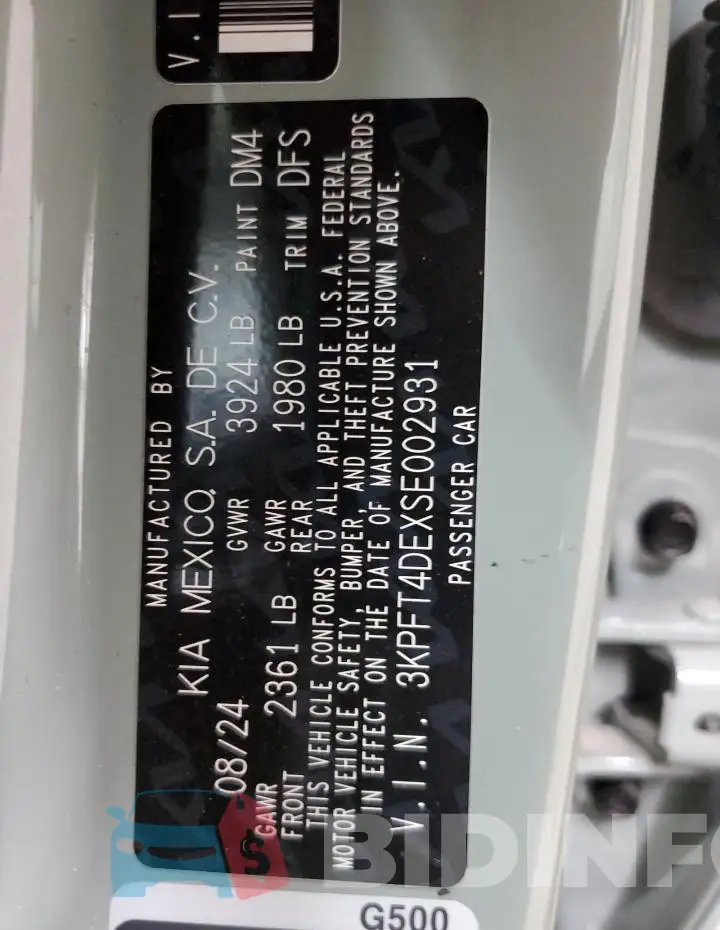 3KPFT4DEXSE002931 Photo# 12