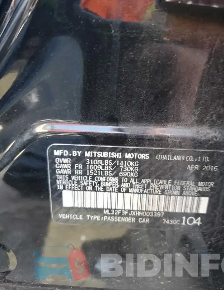 ML32F3FJXHH003397 Photo# 12