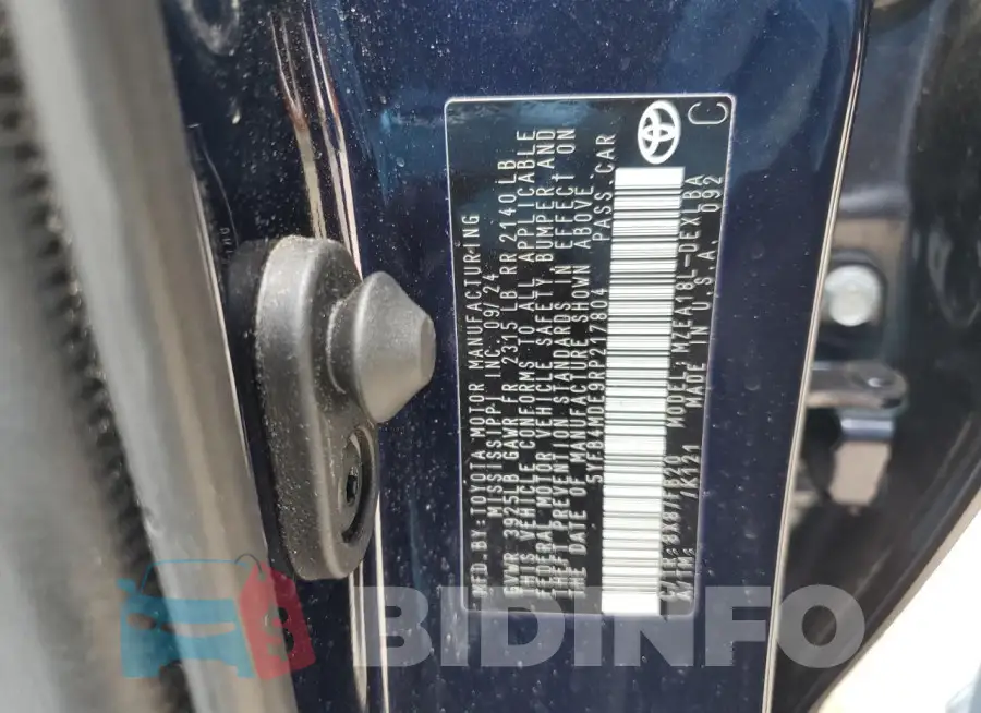 5YFB4MDE9RP217804 Photo# 12