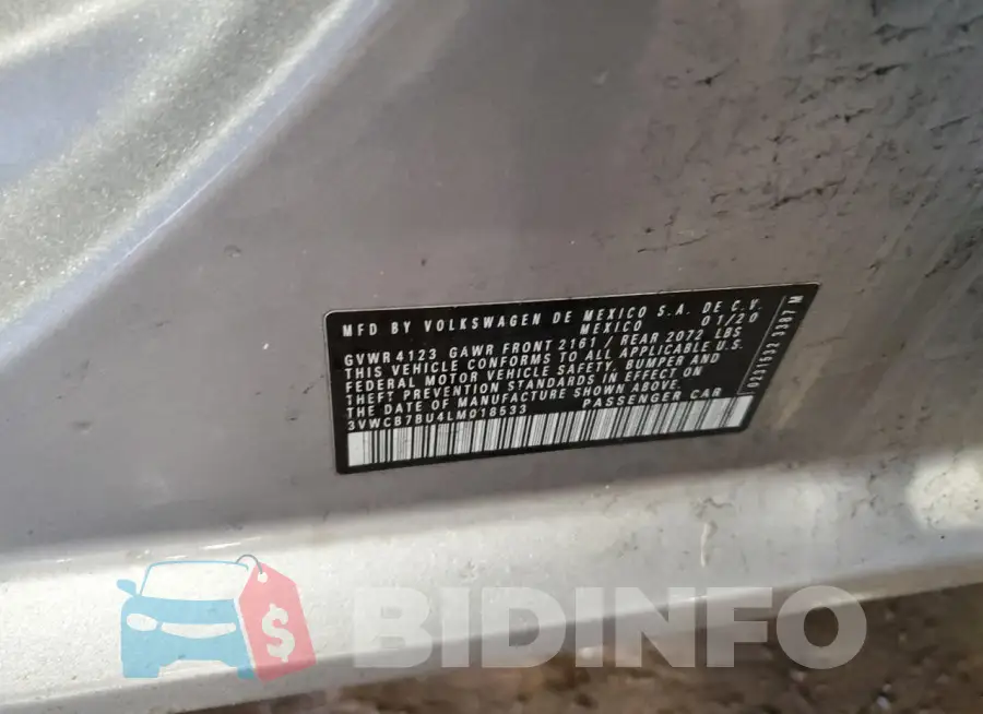 3VWCB7BU4LM018533 Photo# 13