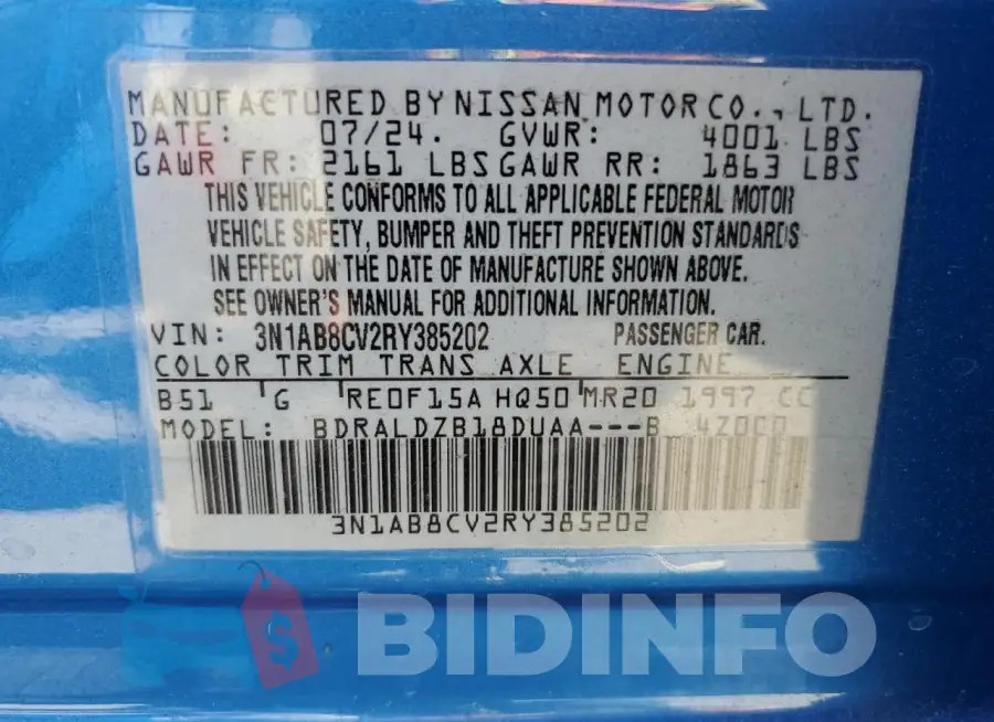 3N1AB8CV2RY385202 Photo# 12
