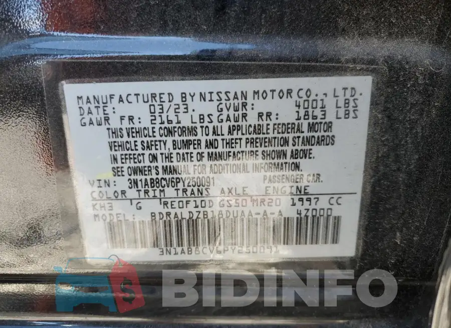 3N1AB8CV6PY250091 Photo# 12