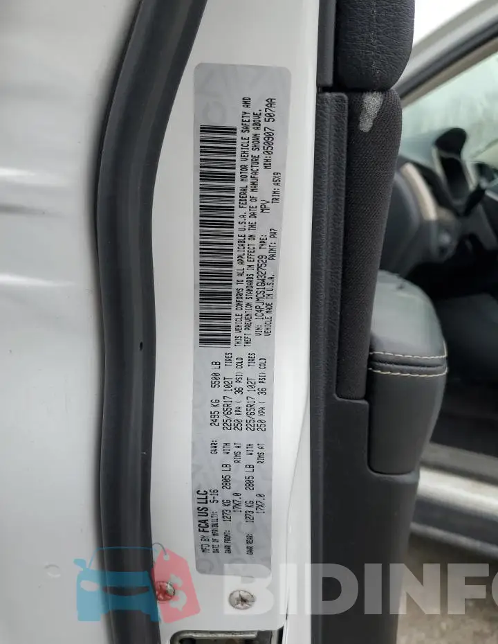1C4PJMCS1GW327529 Photo# 13