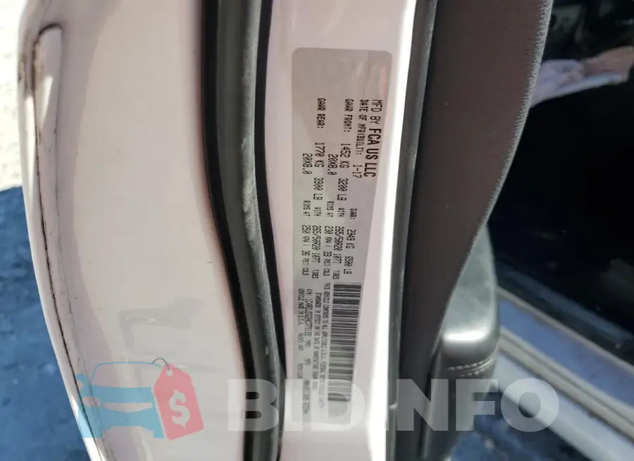 1C4RDJDG2HC775192 Photo# 13