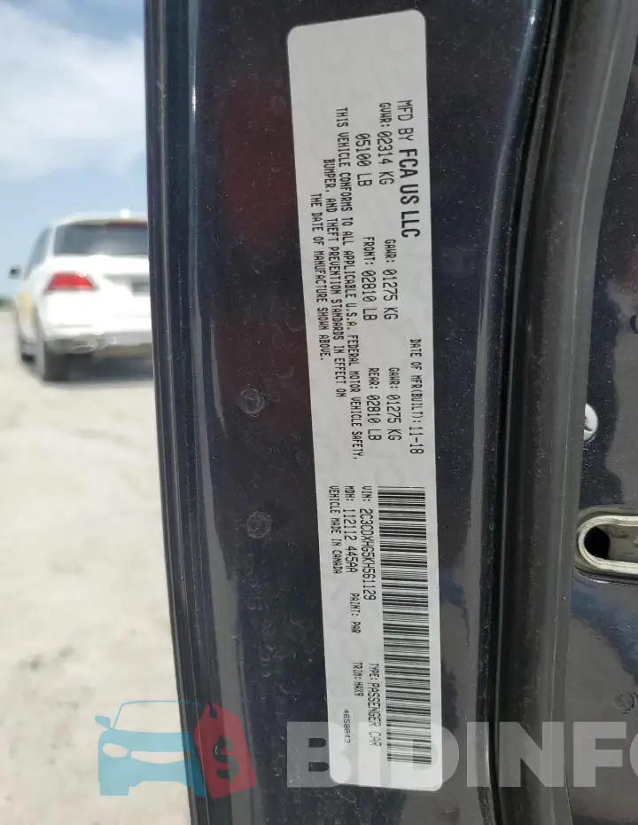 2C3CDXHG5KH561129 Photo# 13