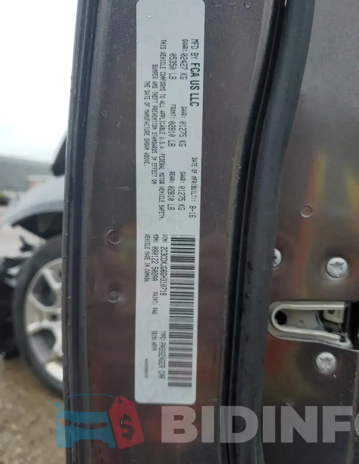 2C3CDXJG6GH310718 Photo# 12