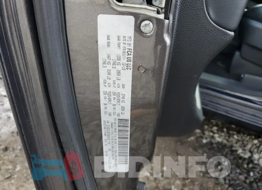 2C4RDGCGXKR809320 Photo# 14