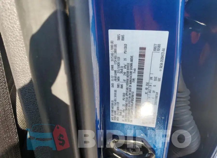 1FTEW1EG0JFB25613 Photo# 12