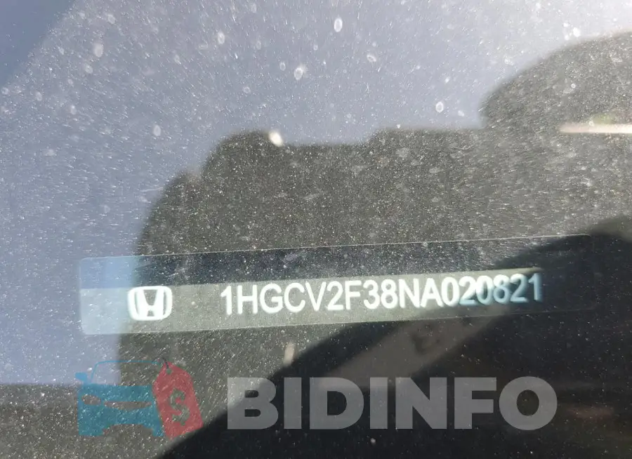 1HGCV2F38NA020821 Photo# 12
