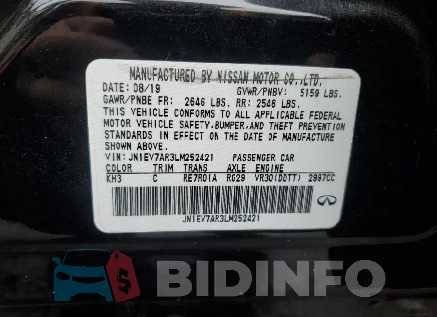 JN1EV7AR3LM252421 Photo# 13
