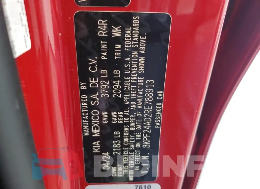 3KPF24AD2RE788913 Photo# 13