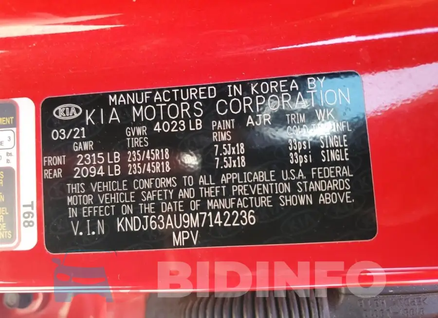 KNDJ63AU9M7142236 Photo# 13