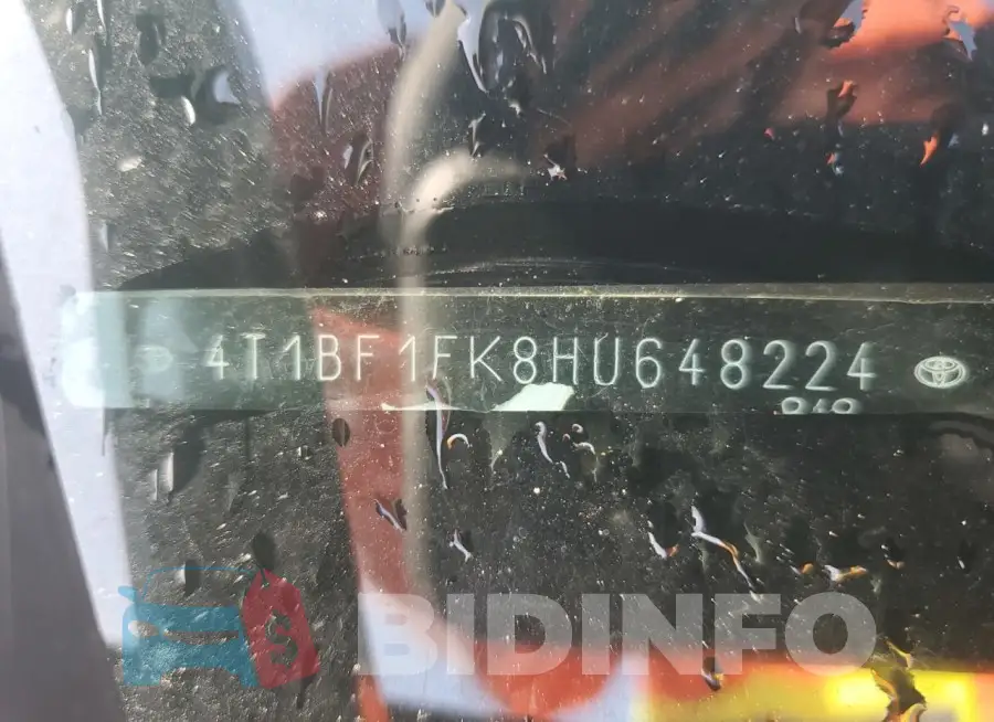 4T1BF1FK8HU648224 Photo# 13