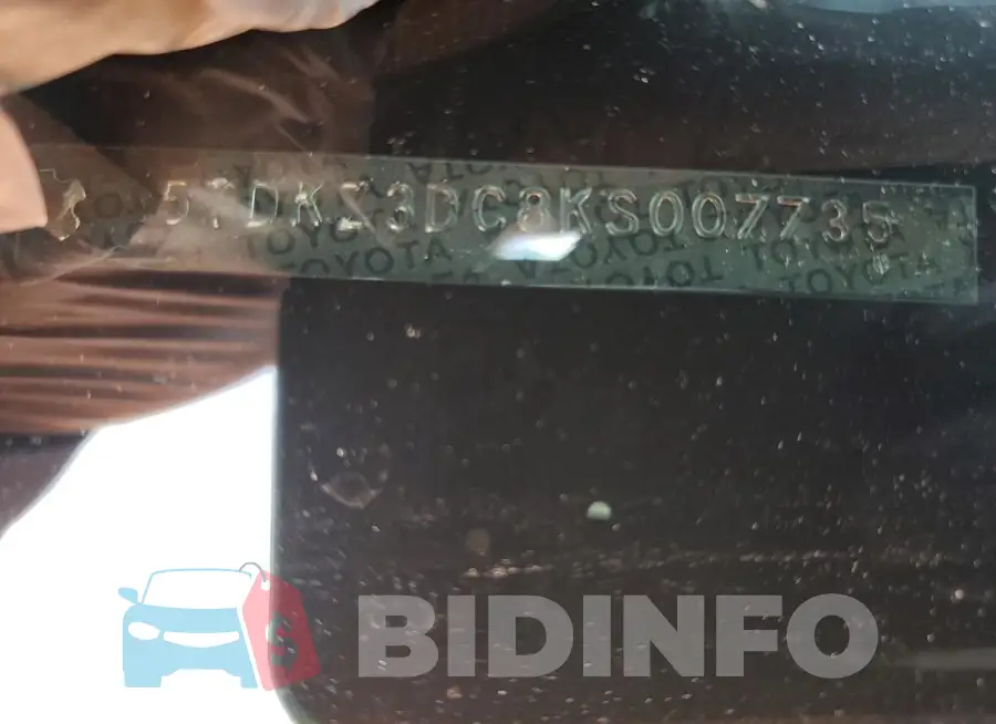 5TDKZ3DC8KS007735 Photo# 13