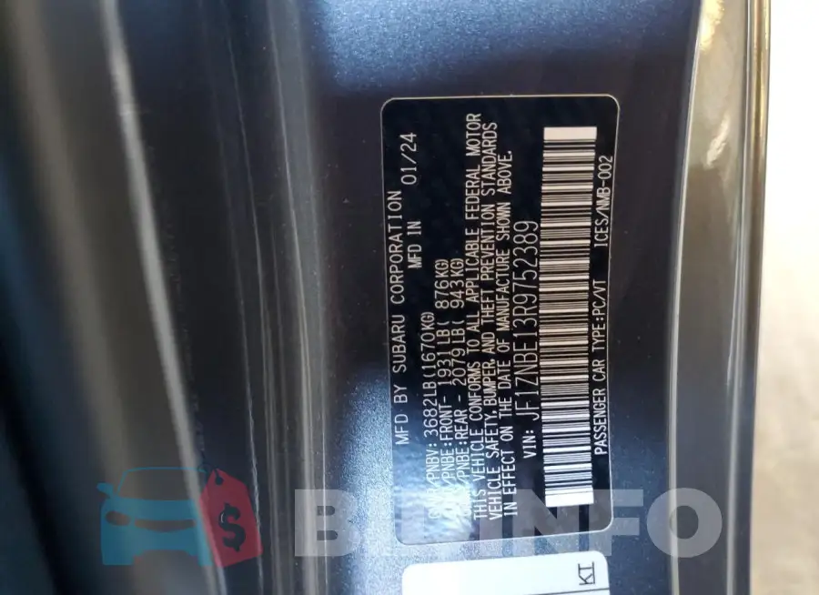 JF1ZNBE13R9752389 Photo# 12