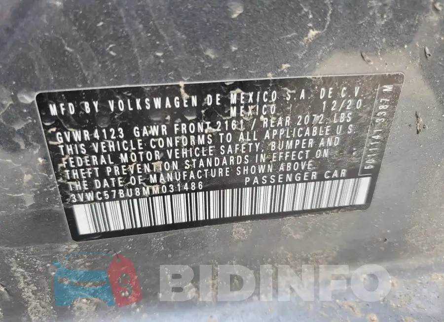 3VWC57BU8MM031486 Photo# 13