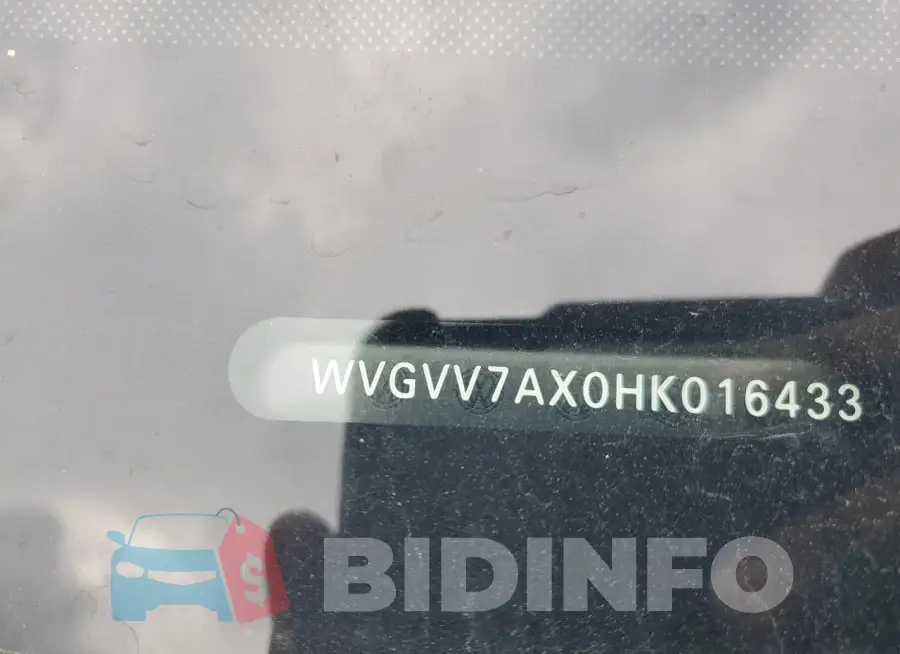 WVGVV7AX0HK016433 Photo# 14