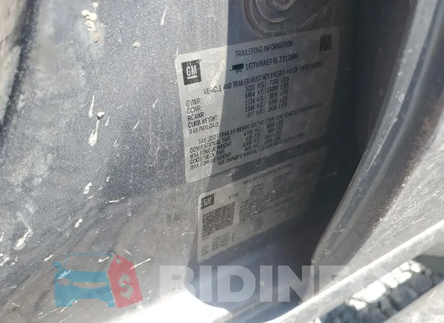 1GTU9AEF6LZ313886 Photo# 12