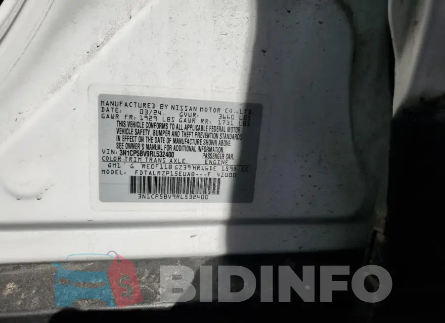 3N1CP5BV9RL532400 Photo# 12