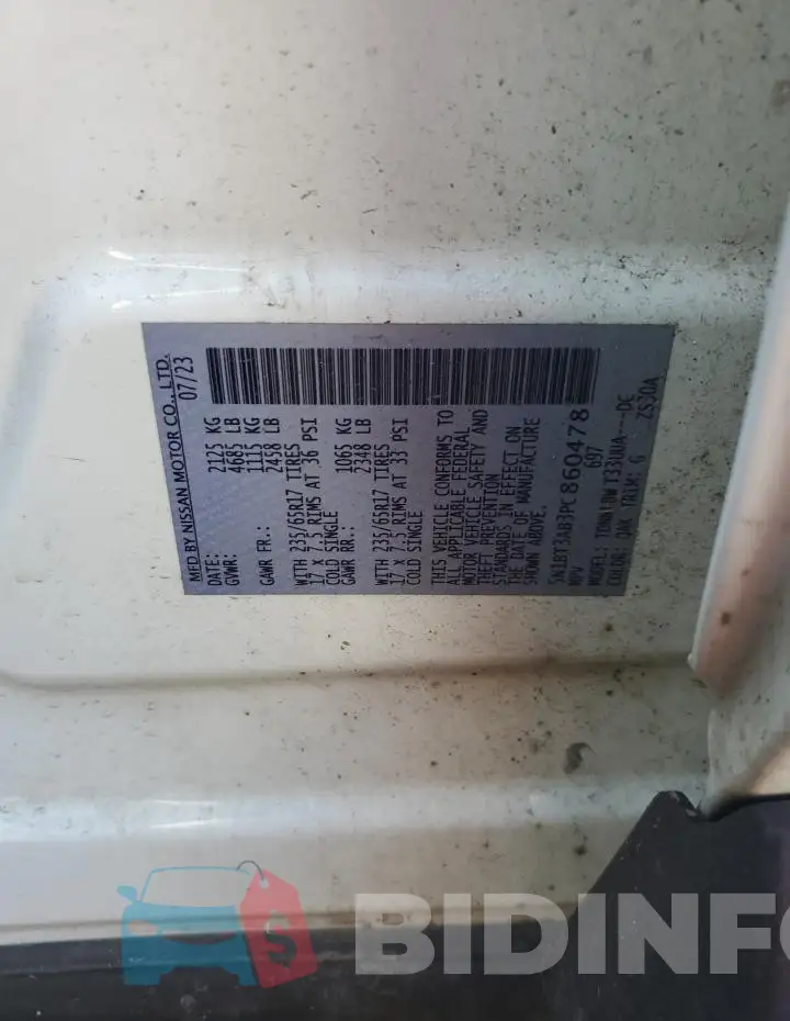 5N1BT3AB3PC860478 Photo# 14