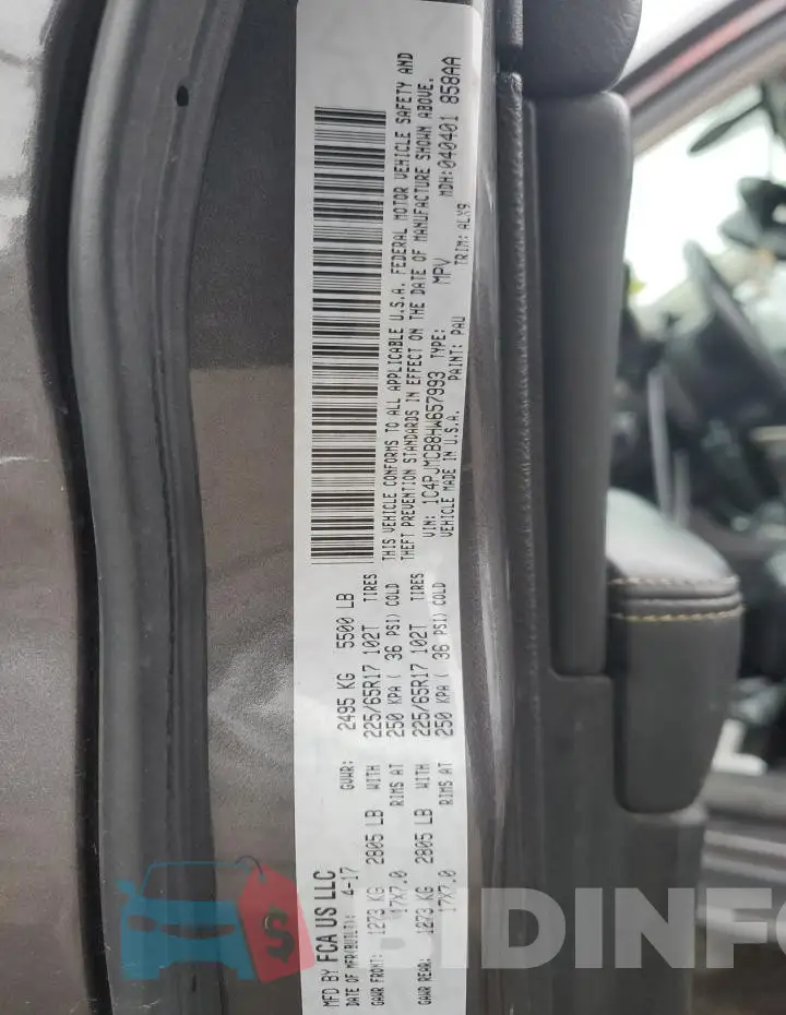 1C4PJMCB8HW657993 Photo# 13