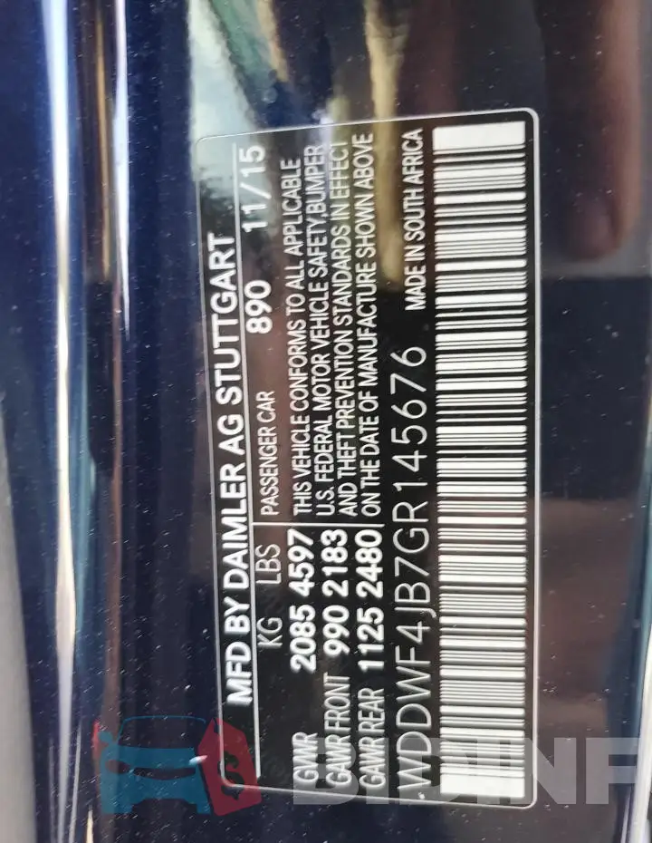 WDDWF4JB7GR145676 Photo# 13