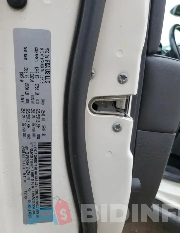 3C4PDDEG3KT874350 Photo# 13