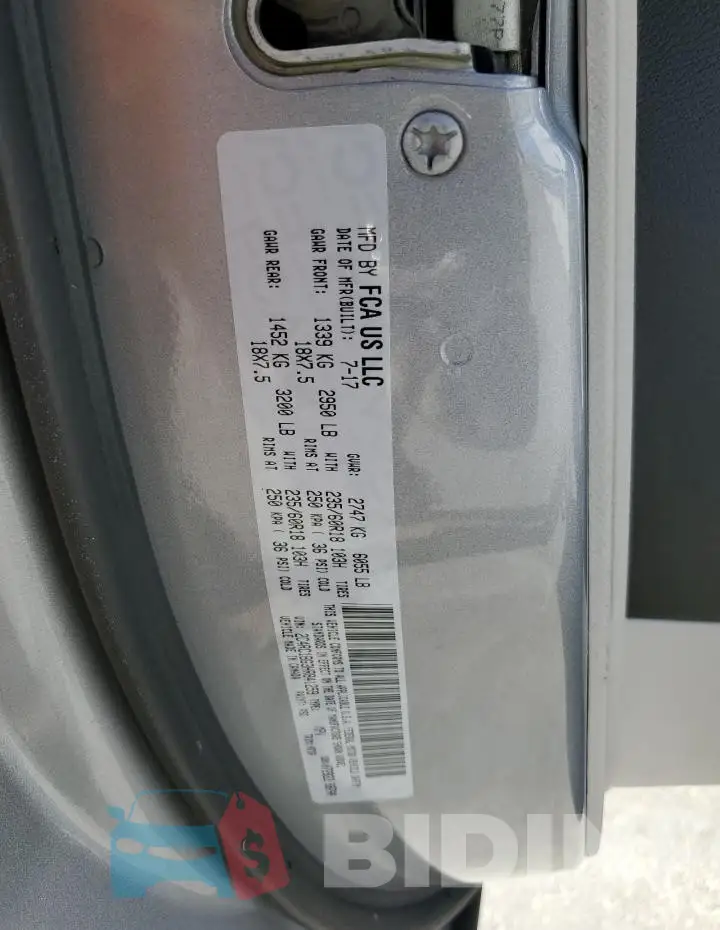 2C4RC1BG3HR841259 Photo# 13