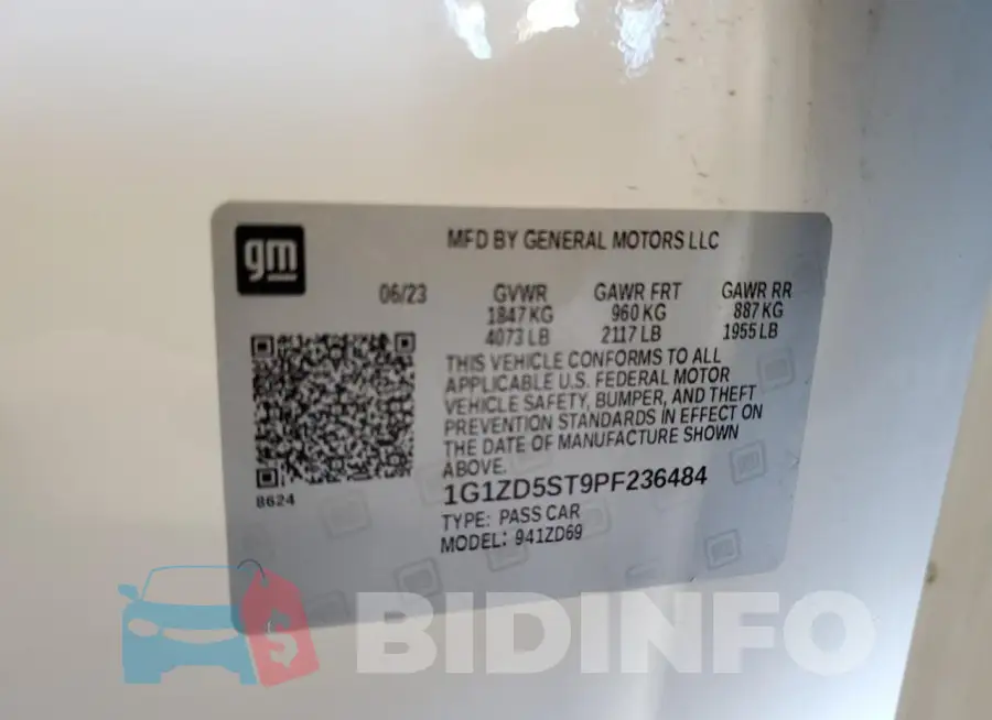 1G1ZD5ST9PF236484 Photo# 12