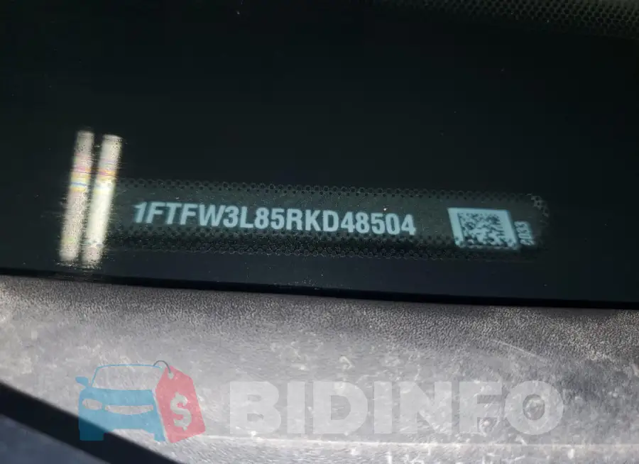 1FTFW3L85RKD48504 Photo# 13