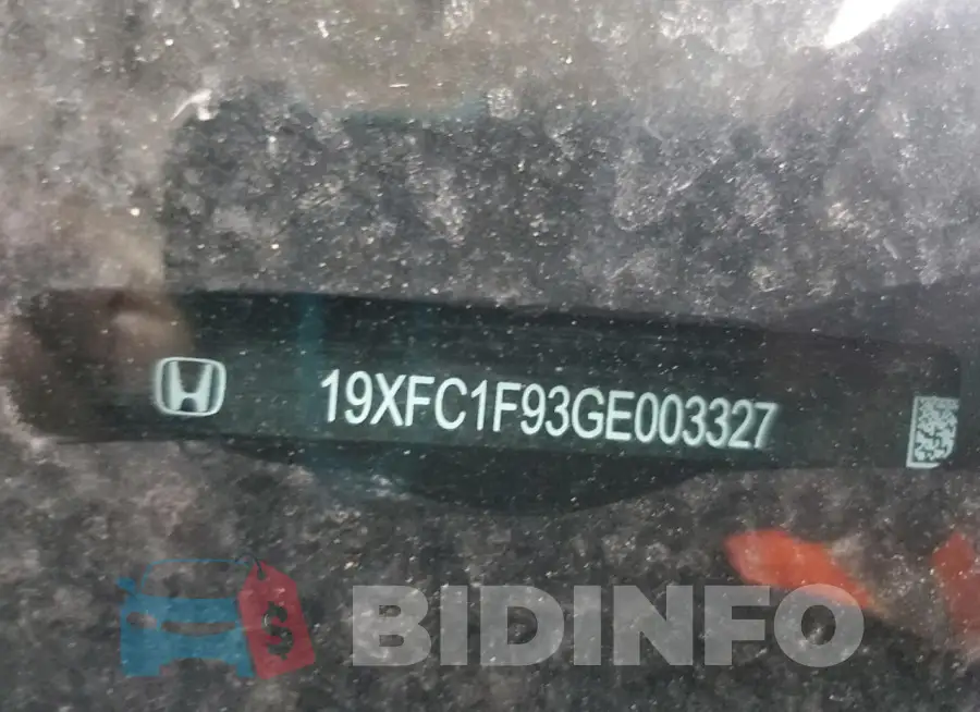 19XFC1F93GE003327 Photo# 12