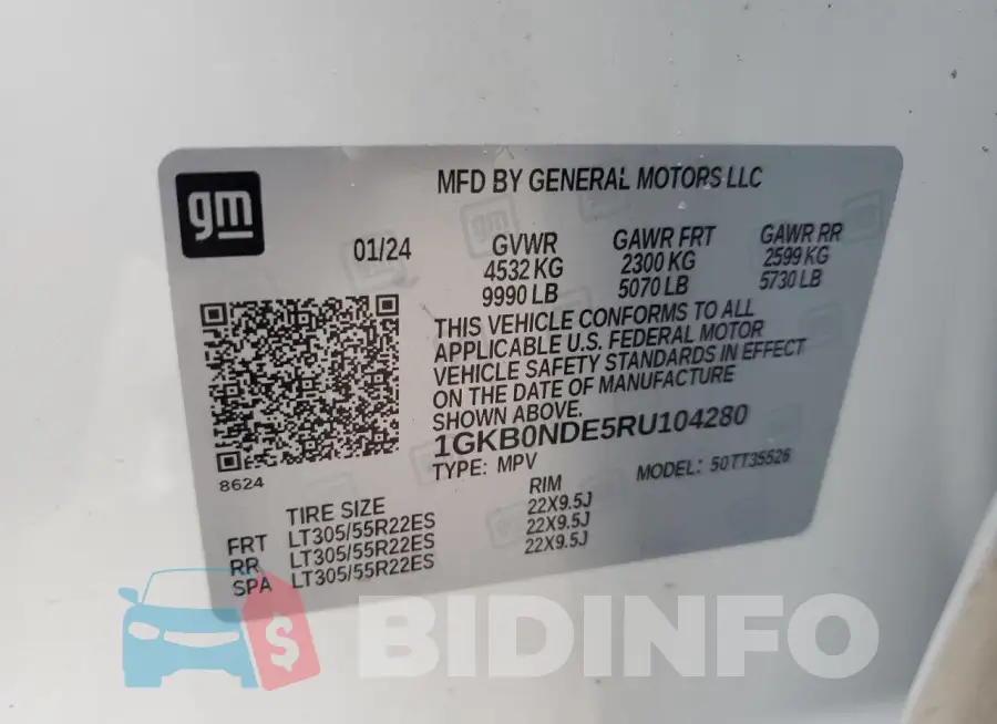 1GKB0NDE5RU104280 Photo# 14