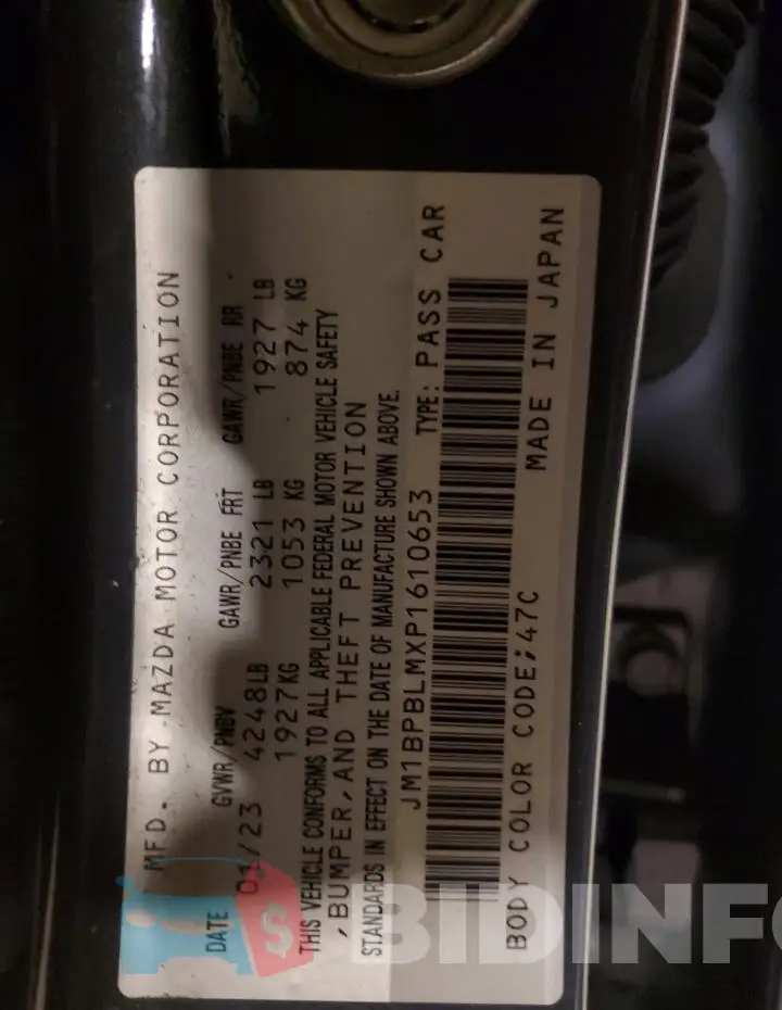 JM1BPBLMXP1610653 Photo# 12