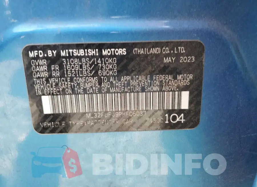 ML32FUFJ9PHF06037 Photo# 12