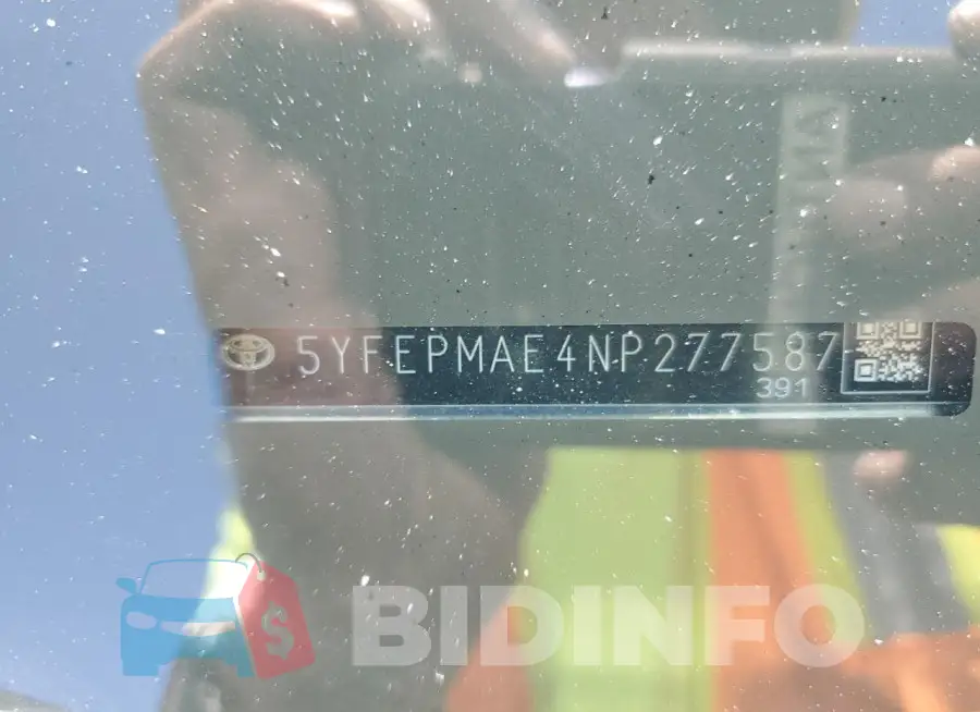5YFEPMAE4NP277587 Photo# 12