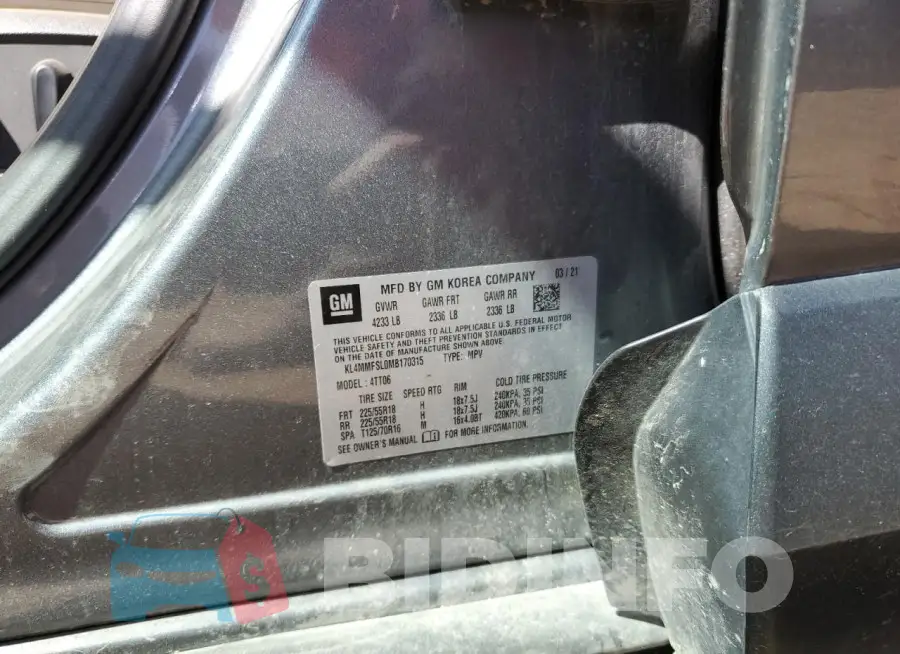KL4MMFSL0MB170315 Photo# 12