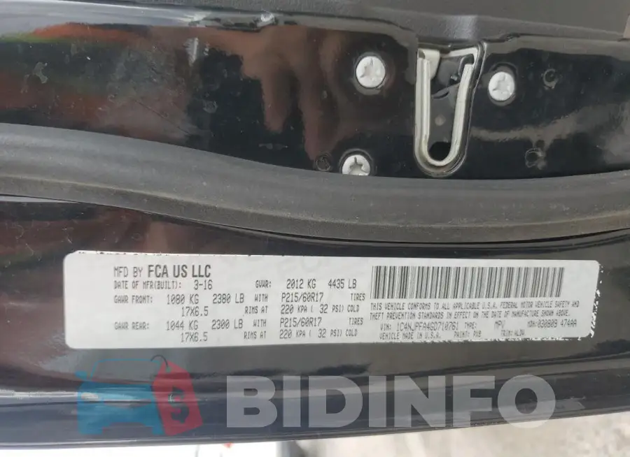 1C4NJPFA4GD710761 Photo# 13