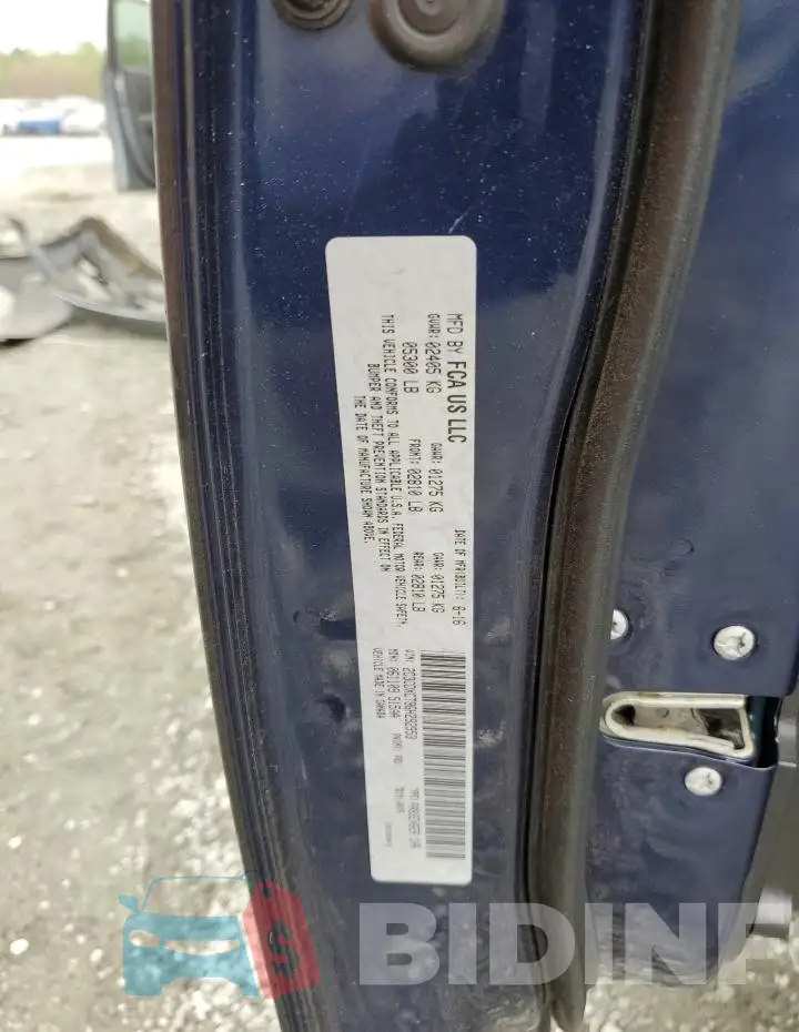 2C3CDXCT9GH292953 Photo# 12