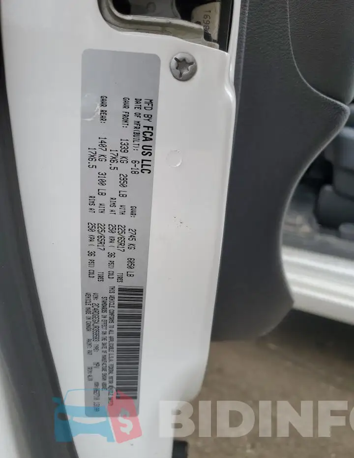 2C4RDGEGXJR359583 Photo# 13