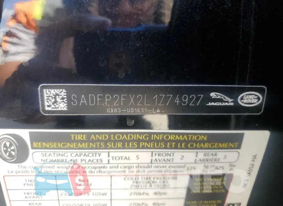 SADFP2FX2L1Z74927 Photo# 13