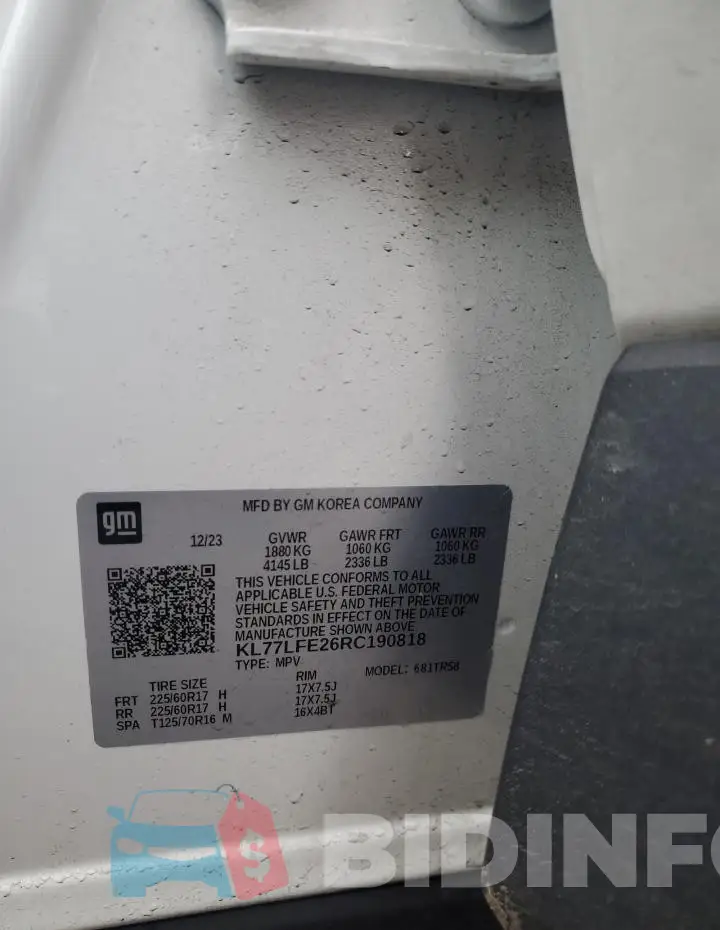 KL77LFE26RC190818 Photo# 13