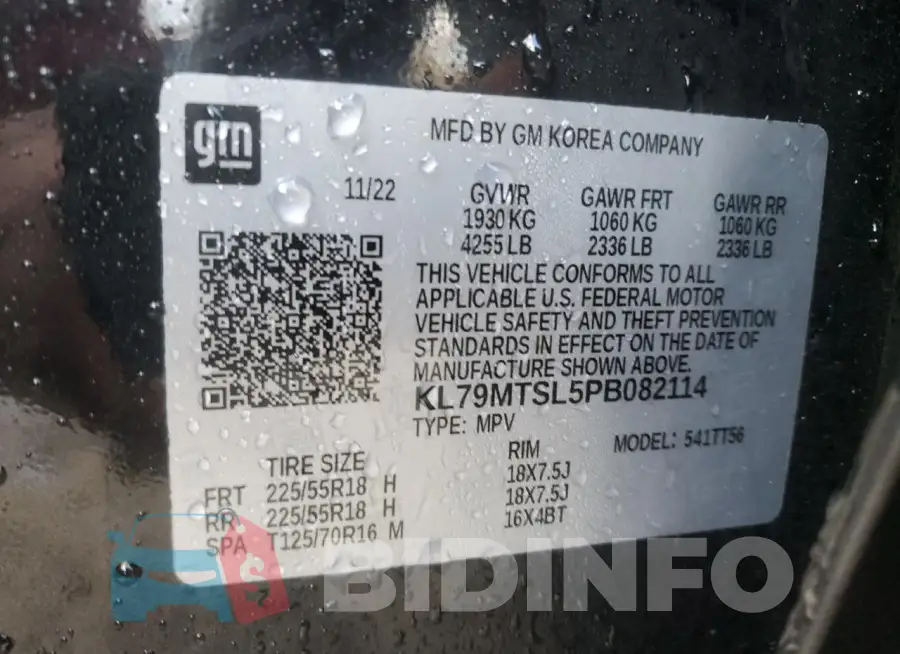 KL79MTSL5PB082114 Photo# 14