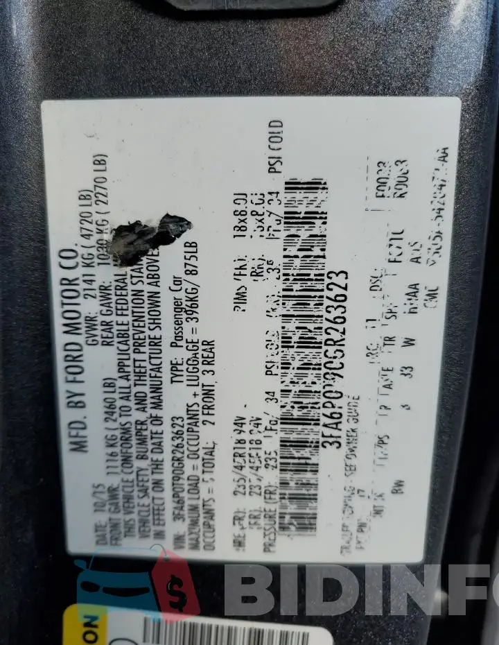 3FA6P0T90GR263623 Photo# 12