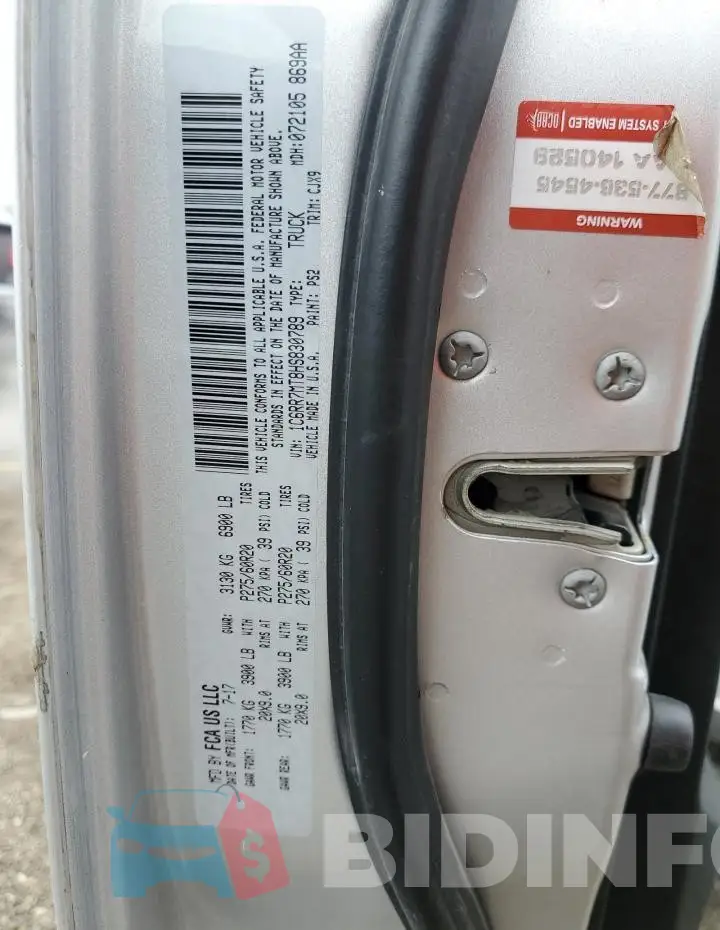 1C6RR7MT8HS830789 Photo# 12