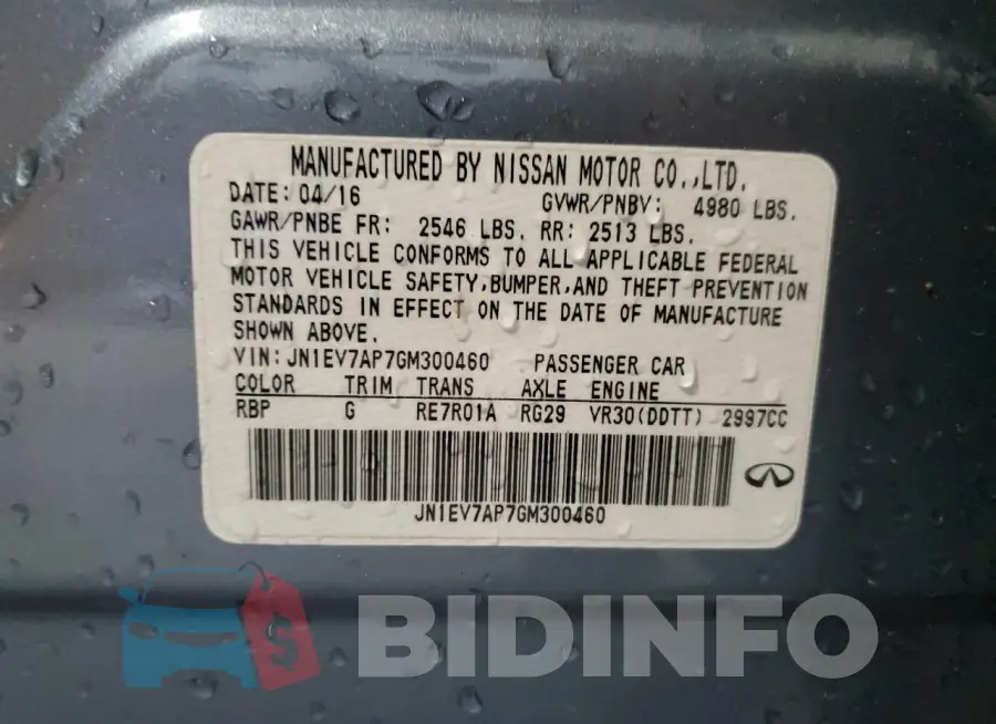 JN1EV7AP7GM300460 Photo# 13