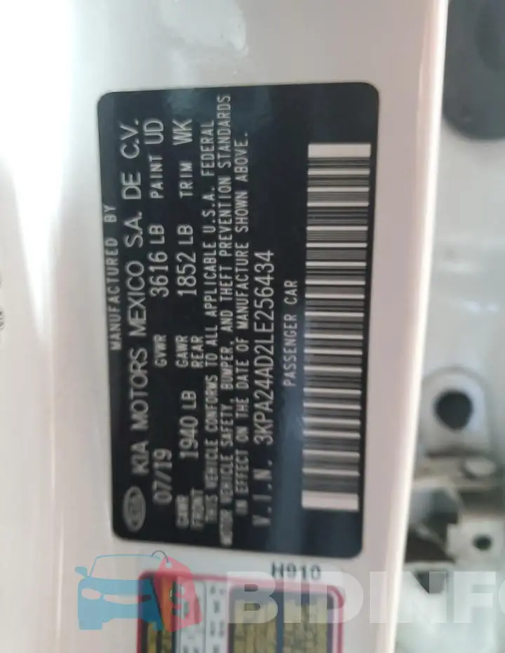 3KPA24AD2LE256434 Photo# 12