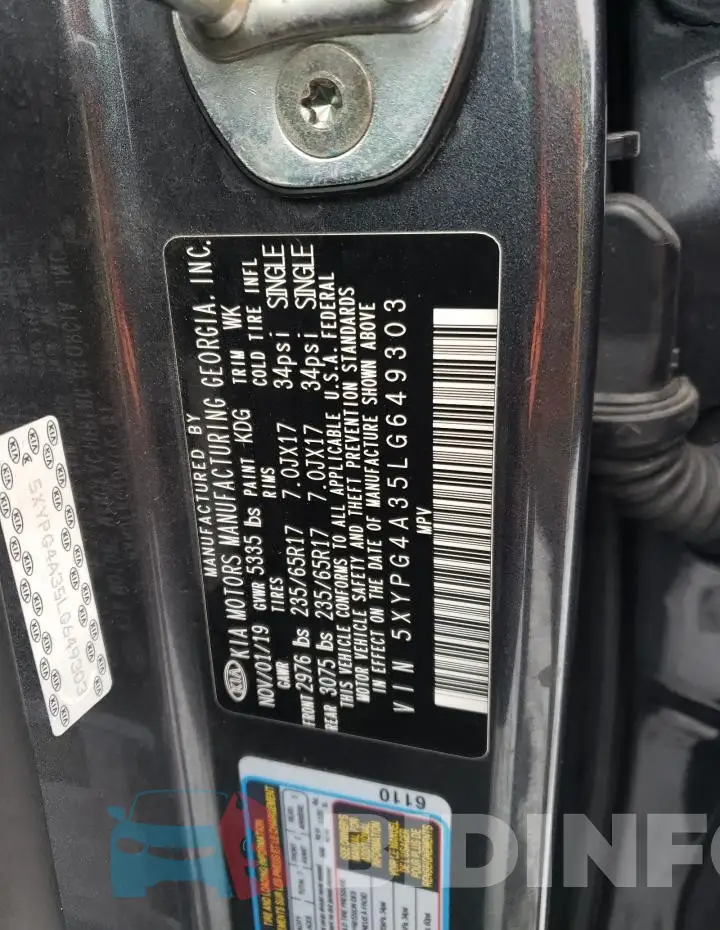 5XYPG4A35LG649303 Photo# 13