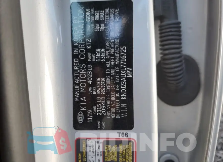 KNDJ23AUXL7716725 Photo# 12
